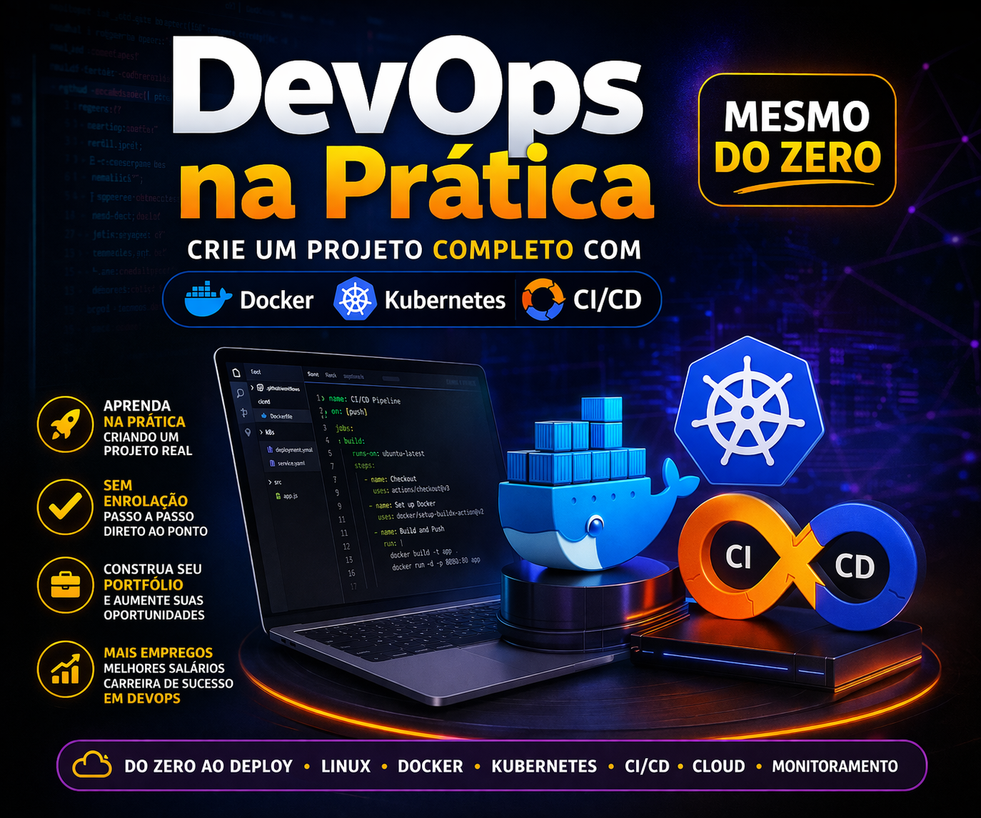 Projeto DevOps completo rodando